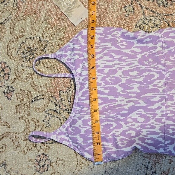 SAGE COLLECTIVE Lavender and White Leopard One Piece Short Unitard Size XS - Picture 8 of 12
